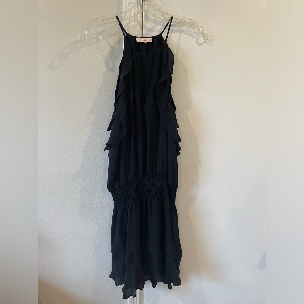 Parker Dress black short with elastic at waist